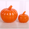 Tarro de cristal de calabaza de Halloween